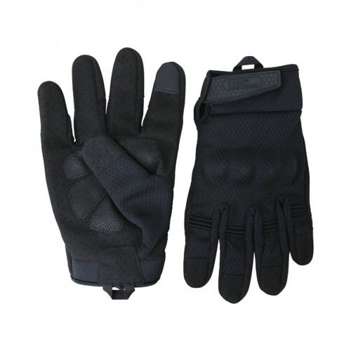 Kombat UK Recon Tactical Gloves (BK), The Recon Tactical Gloves in black are engineered for strength, comfort, and precision in demanding environments